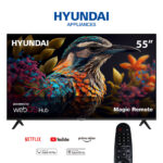 Hyundai Smart LED TV 55 inch UHD 4K webOS Frameless