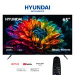 شاشة هيونداي 65 بوصه سمارت بتقنية LED 4K WebOS بدون أطار
