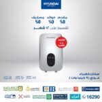 HYUNDAI Instant Electrical Water Heater Q0490A Silver