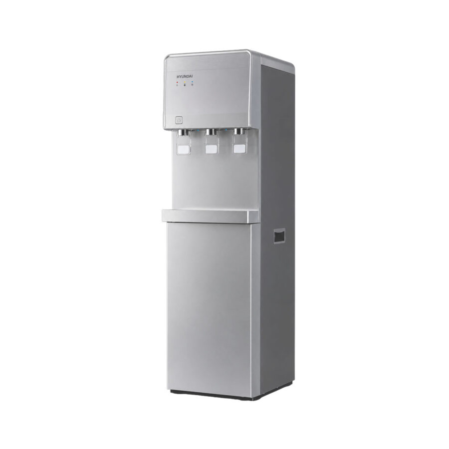 Hyundai Water Dispenser - Bottom Loading - Silver